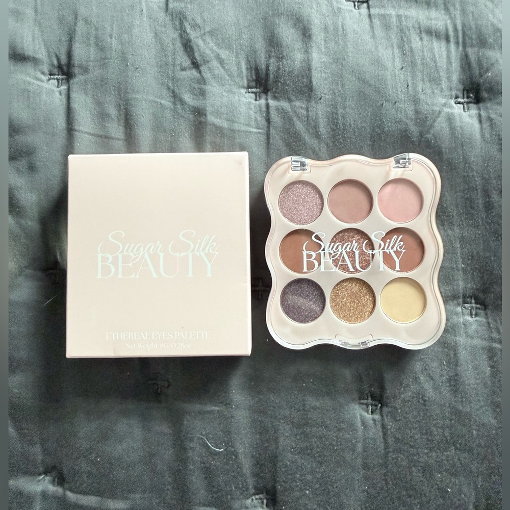 Ethereal Eyes Palette - Pink & Neutral Shades - Sugar Silk Beauty